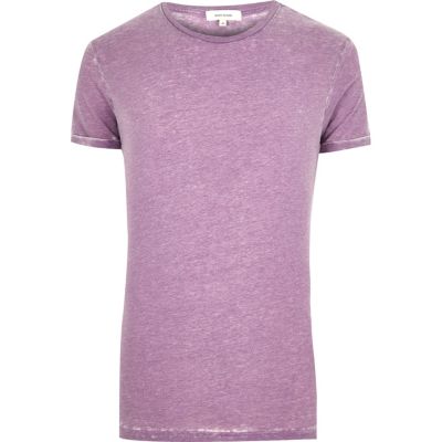 Purple marl t-shirt
